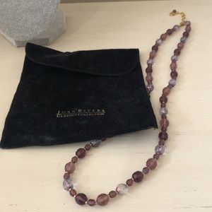 Vintage and signed Joan Rivers necklace